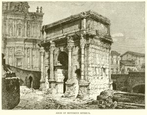 Boog van Septimius Severus door English School