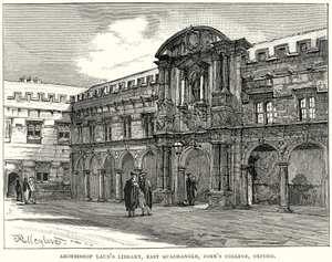Bibliotheek van aartsbisschop Laud, East Quadrangle, John