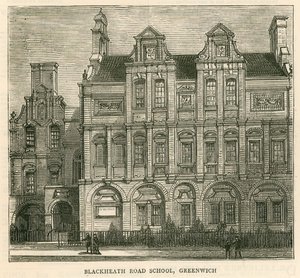 Architectuur van het London School Board: Blackheath Road School, Greenwich, Londen