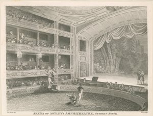 Arena van Astleys Amfitheater, Surrey Road door English School