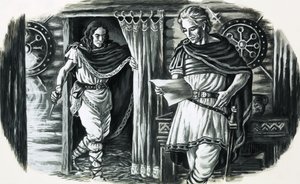 Armenius, een Duitse prins gevangen door de Romeinen die later Duitsland bevrijdde door English School