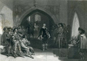 Arrestatie van Lord Strafford, 1640 door English School