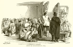 Arrestatie van non-conformisten, 1614 door English School