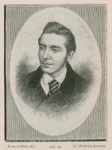 Arthur W Pinero, 19 jaar oud