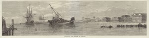 Aspinwall City in de Isthmus van Panama door English School
