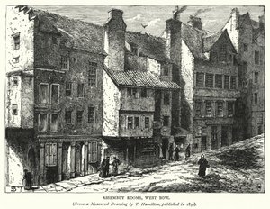 Assembly Rooms, West Bow (gravure)