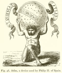 Atlas, een apparaat gebruikt door Filips II van Spanje