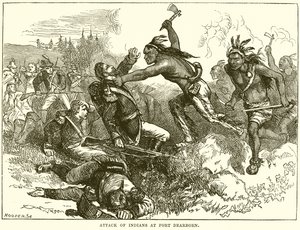 Aanval van Indianen bij Fort Dearborn