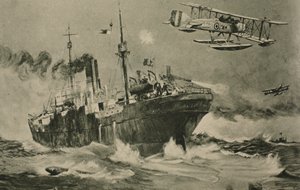 Aanval, de beste verdediging, 1914-19 door English School