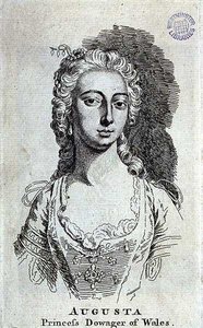Augusta, prinses-weduwe van Wales, c.1751