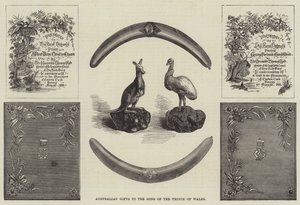 Australische geschenken aan de zonen van de Prins van Wales door English School