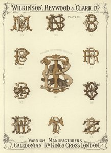 BM, BN, BO, BP, Monogram voor sportvoertuigen, BT, BR, BS, BV, BW, BY, BZ door English School