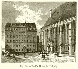 Bachs huis in Leipzig
