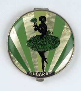 Ballerina Poederdoos, gemaakt door Dubarry, 1920-30 door English School