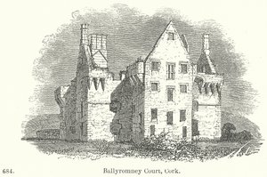 Ballyromney Court, Cork (gravure) door English School