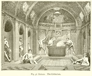 Balneae. Het Caldarium door English School