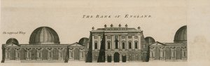 Bank of England, Westvleugel toegevoegd door Sir Robert Taylor, 1783 door English School