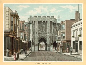 Bargate Noord (kleurenlitho)