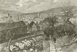 Bath, vanaf Beechen Cliff