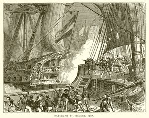 Slag bij St. Vincent, 1797