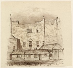 Beauchamp Tower vanuit het oosten