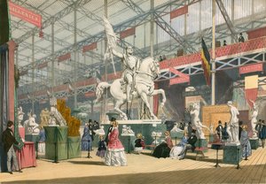 Belgische sectie van De Grote Tentoonstelling van 1851 door English School