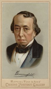 Benjamin Disraeli door English School