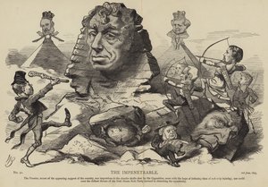 Benjamin Disraeli als de Ondoordringbare