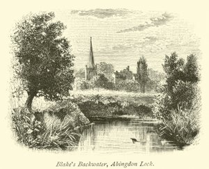 Blakes Achterwater, Abingdon Sluis