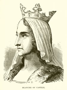 Blanche van Castilië door English School