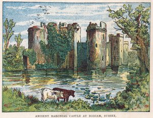 Bodiam Castle, Sussex door English School