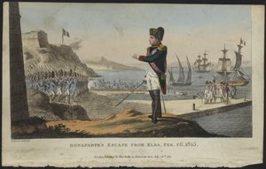 De ontsnapping van Bonaparte uit Elba