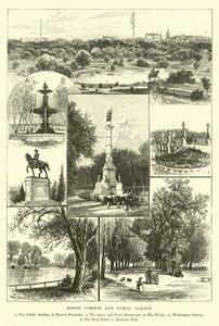 Boston Common en Openbare Tuin