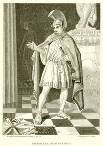 Bottom speelt Pyramus