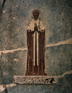 Messing van William White, in de Fitzalan Chapel