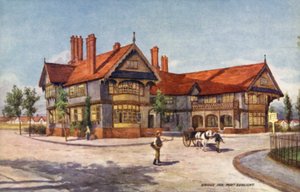 Bridge Inn, Port Sunlight door English School