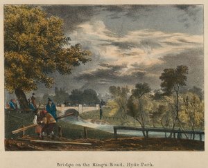 Brug op de Kings Road, Hyde Park, Londen
