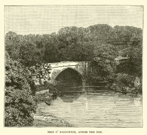 Brig o Balgownie, over de Don door English School