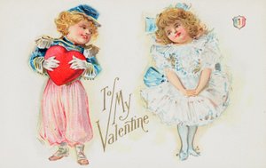 Britse valentijnskaart