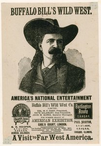 Buffalo Bills Wild West in Earls Court, Londen door English School