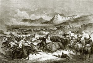 Buffeljacht onder de Delawares