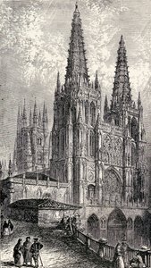 Kathedraal van Burgos, Burgos, Spanje, uit 
