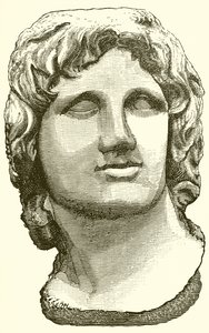 Buste van Alexander de Grote
