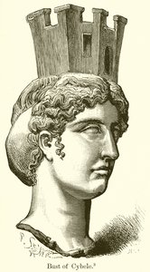 Buste van Cybele