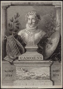 Buste van Luis de Camoens door English School