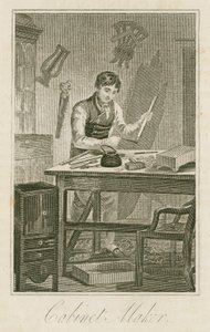 Meubelmaker door English School