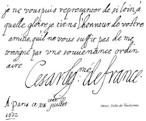 Caesar, hertog de Vendosme