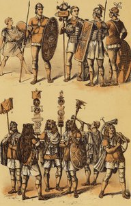 Caesar, Gallische Oorlog: Romeinse soldaten