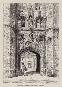 Cambridge: Toegangspoort, St John