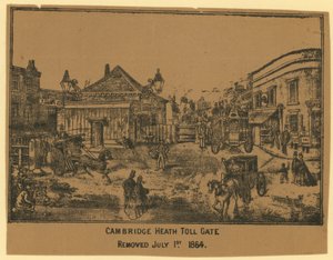Cambridge Heath Tolpoort door English School